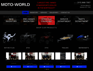 motoworldatv.com screenshot