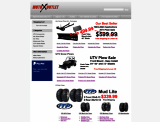 motoxoutlet.com screenshot