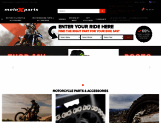 motoxparts.co.nz screenshot