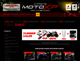 motoxpricambi.com screenshot