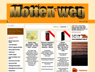 motten-weg.nl screenshot