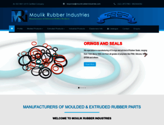 moulikrubberindustries.com screenshot