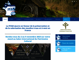 moulinsdefrance.org screenshot