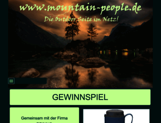 mountain-people.de screenshot