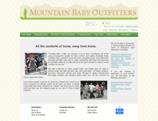 mountainbabyoutfitters.com screenshot