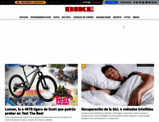 mountainbike.es screenshot