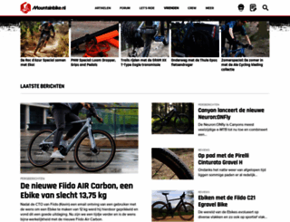 mountainbike.nl screenshot