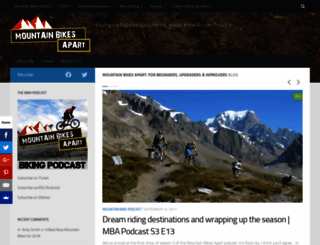 mountainbikesapart.com screenshot