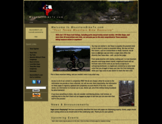 mountainbiketx.com screenshot