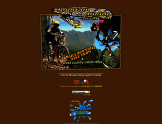 mountainbikingchiangmai.com screenshot