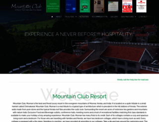 mountainclub.co.in screenshot