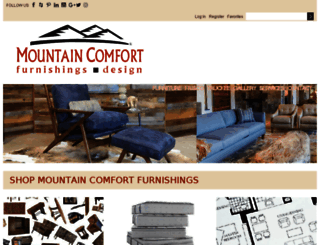 mountaincomfort.com screenshot