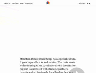 mountaindevelopment.com screenshot