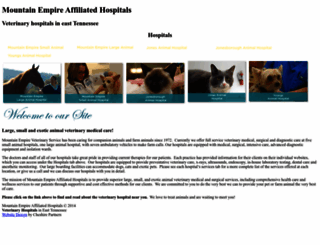 mountainempireanimalhospital.com screenshot