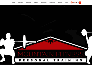 mountainfitnesspersonaltraining.com screenshot