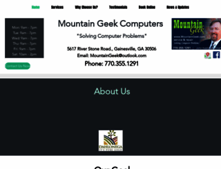 mountaingeek.com screenshot