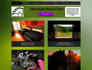 mountainhorsefarm.com screenshot