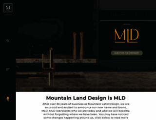 mountainlanddesign.com screenshot