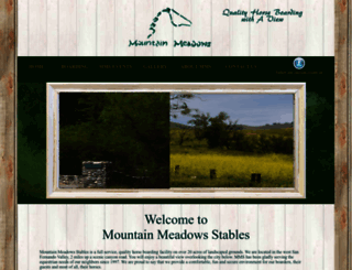 mountainmeadowsstables.com screenshot