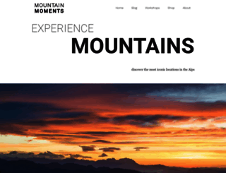 mountainmoments.com screenshot