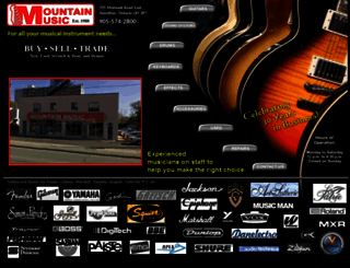 mountainmusic.ca screenshot