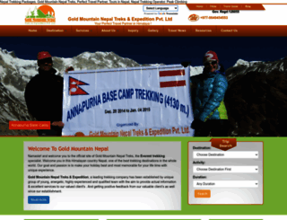 mountainnepaltrek.com screenshot
