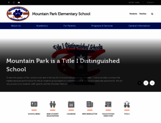 mountainparkes.org screenshot