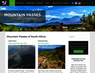 mountainpassessouthafrica.co.za screenshot