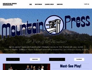 mountainpress.weebly.com screenshot
