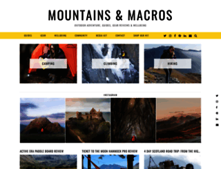 mountainsandmacros.co.uk screenshot