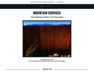 mountainservices.co screenshot