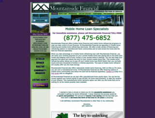 mountainsidefinancial.com screenshot