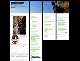 mountainskills.wordpress.com screenshot