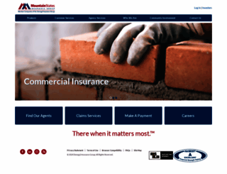 mountainstatesinsurance.com screenshot