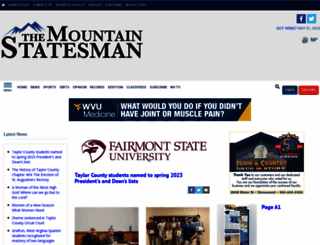mountainstatesman.com screenshot