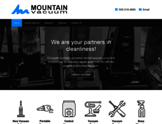 mountainvacuumhamilton.ca screenshot