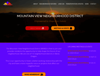 mountainviewneighborhood.com screenshot
