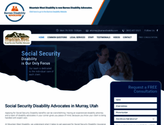 mountainwestdisability.com screenshot