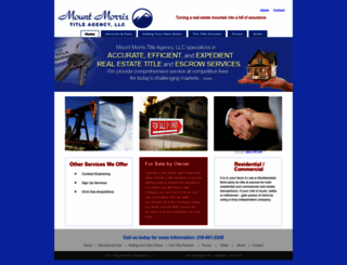 mountmorristitle.com screenshot