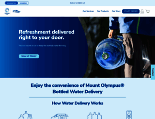 mountolympuswater.com screenshot