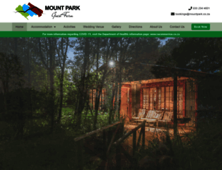 mountpark.co.za screenshot