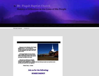 mountpisgah.net screenshot