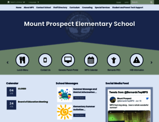 mountprospect.bernardsboe.com screenshot
