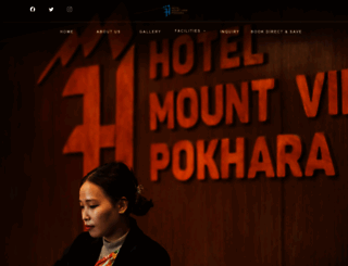 mountviewpokhara.com screenshot