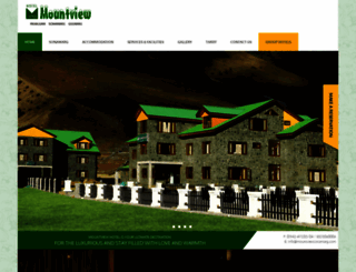 mountviewsonamarg.com screenshot
