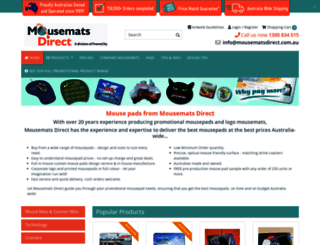 mousematsdirect.com.au screenshot