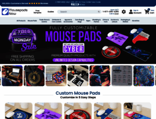 mousepadsnow.com screenshot