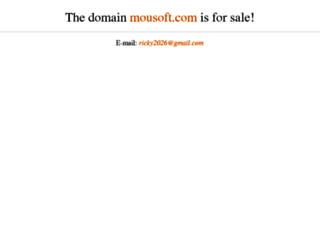 mousoft.com screenshot