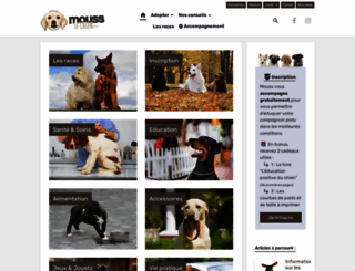 mouss-le-chien.com screenshot