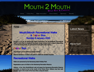 mouth2mouth.com.au screenshot